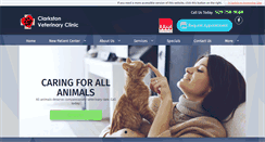 Desktop Screenshot of clarkstonvet.com