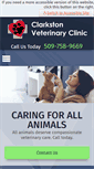 Mobile Screenshot of clarkstonvet.com